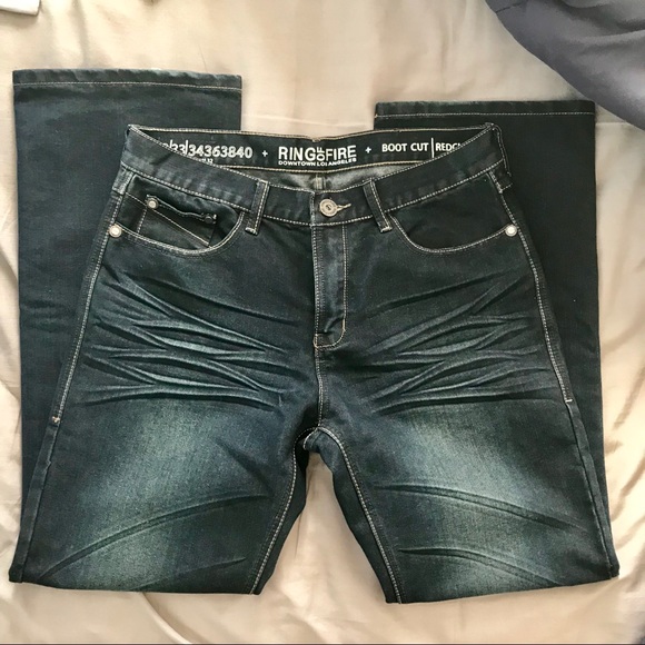 Ring of Fire Other - NWOT Men’s Ring Of Fire Bootcut Dark Wash Jeans